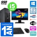 PC tour Fujitsu P557 MT Bildschirm 22 " Intel i5-6500 RAM 32Go SSD 2To Windows