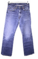 Levis Herren Jeans W32 L32 Denim blau straight leg regular fit ZIp Fly GJ153