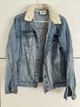 Jeansjacke mit Fell Forever21 M