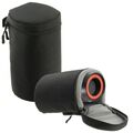 Navitech Black Lens Case For Olympus M.Zuiko Digital ED 25mm f/1.2 Pro Lens