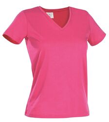 Stedman Classic-T V-Neck WomenT Shirt Damen 100% Baumwolle V Ausschnitt S-XXL 