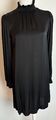 HALLHUBER Donna Damen Kleid Dress Damenkleid Langarm Schwarz Gr. 36