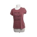 Mustang True Denim, T-shirt, Größe: XS, Rot, Baumwolle, Print, Damen #3FF