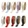 Love is Eternal Ribbon Roll for Wreath Present Wrapping Wedding Decor