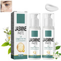 2 PCS Jasmin Creme Augenringe Mit Augenmaske, (100Ml*2) Aktiv Jasminsalbe Schlup