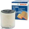 BOSCH S 0391 Luftfilter für Audi A1 Seat Ibiza Skoda Fabia Rapid VW Polo