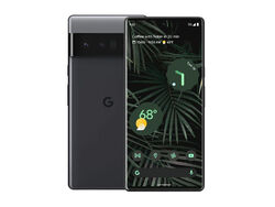 Google Pixel 6 Pro Stormy Black 128GB (2021) 6.7" Smartphone, AMOLED HDR10+, 5GAndroid 14 möglich, 120Hz Display