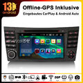 7"CarPlay Autoradio GPS für Mercedes E-Klasse W211 S211 DAB+ RDS Android 13 64GB