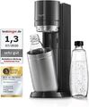 SodaStream Wassersprudler DUO Umsteiger| inkl 1x 1L Glasflasche und 1x 1L FUSE