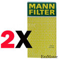 2 ORIGINAL MANN FILTER OELFILTER FILTEREINSATZ MIT DICHTUNG HU 711/51 x FUER ...