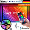 1-5m USB RGB LED Streifen Stripe Leiste Band Leuchte Lichterkette Bluetooth APP