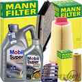 MANN INSPEKTIONSPAKET+MOBIL 5W-30 MOTORÖL passend für MERCEDES W/S204 C180 C200