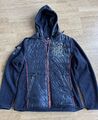 Damen Softshell / Windbreaker / Fleece Jacke   Soccx Gr. XXL 44 blau - getragen