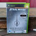 Star Wars Jedi Knight Jedi Academy Microsoft Xbox 2003 CIB Anleitung OVP 