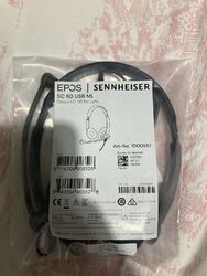 Brand New Sealed Sennheiser EPOS SC 60 USB ML Stereo UC Headset