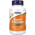 Now Foods Super Enzyme 90 Tabletten, Stützen Gesund Verdauung, Darm Gesundheit