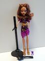 Monster High Clawdeen Wolf Frights Camera Action Black Carpet  -n°18