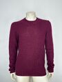 PRADA CASHMERE Maglione Uomo , sweater, jersey, Made In Italy Pullover , L Red