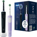 Braun ORAL-B Vitality Pro Protect X Clean Duo Zahnbürste schwarz + lila B-WARE