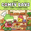 Comfy Days Coloring Book von Coco Wyo - NEUES Taschenbuch