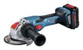 Bosch Professional Akku-Winkelschleifer BITURBO mit X-LOCK GWX 18V-15 C Ohne...