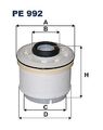 FILTRON Kraftstofffilter PE 992 für LEXUS TOYOTA ISUZU MITSUBISHI FIAT