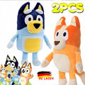 2x Bluey/Friends Modell Puppen Bluey Kinder Spielzeug PVC Action Figur Geschenk