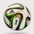 ADIDAS BRAZUCA FINAL RIO 2014 FIFA WORLD CUP FOOTBALL FUSSBALL MATCH BALL GRÖ...