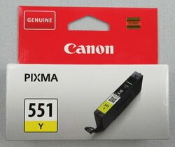 diverse Canon Patronen PGI-550 PGI-550XL PGI-555 CLI-551 CLI-551XL BK C M Y GY