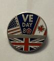 VE Day 80 Pin Abzeichen 