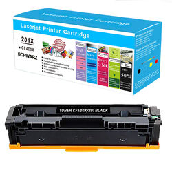 Toner Kompatibel für HP 201X CF400X Color Laserjet Pro MFP M277DW M277N M252DW