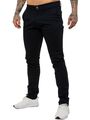 Enzo Chino Hose Herren Slim Fit Baumwolle Stretch Röhrenjeans Alle UK Größen