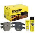 Textar Bremsbelagsatz + CERATEC + Bremsenreiniger,  TOYOTA YARIS VORN