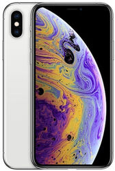 Apple iPhone Xs 64GB Silver Sehr gut - Refurbished #OE