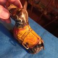 MARX TOYS SCOTTISH TERRIER "WEE SCOTTIE " windup in working order very good orig