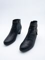 Gabor Damen Ankle Boots Absatzschuh Stiefelette Leder Gr 40 EU Art 19623-98