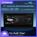 XTRONS Android 13 Autoradio 8Core LTE 4G RDS DAB+ DSP GPS Navi für Audi A4 B6 B7