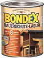 Bondex Dauerschutz Lasur 750 ml, rio palisander Holzlasur Schutzlasur Holzschutz