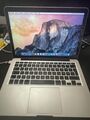 MacBook Pro Retina 13 Zoll Core i5 2,7 GHz 8GB RAM A1502 Anfang 2015 Akku defekt