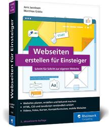 Webseiten erstellen für Einsteiger Jens Jacobsen (u. a.) Taschenbuch 423 S. 2019