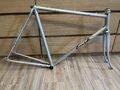 Rennrad Stahlrahmen Rh 58cm Enik grau Singlespeed/ Fixie