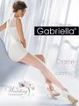 Wedding Collection: Gabriella Strumpfhose "Charme 02" in weiss Gr. S - M - L