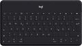 Logitech Keys-to-Go Kabellose Tablet-Tastatur, Bluetooth, iOS-Sondertasten, Ultr