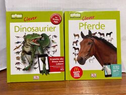 memo - Wissen entdecken Clever Pferde Dinosaurier Happy Meal Sonderausgabe