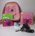 Nikon Coolpix S32 13,2MP Digital Camera Waterproof 10m Pink, Charger, For Kids