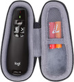 Hart Reiseschutzhülle Etui Tasche Für Logitech R400 Wireless Presenter, Nur Tasc