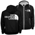 Männer Junge Windbreaker Regenjacke Ostdeutschland Logo unser Osten DDR