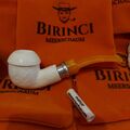 1A Block Meerschaum Pfeife Akryl Mundstück - 9mm Filter Meerschaumpfeife pipe 