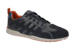 Geox Respira Sport Snake 2 Herren Sneakers Halbschuhe U948DA Navy DK Avio SALE