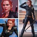 Black Widow Black Suit 1:6 Figur Hot Toys MMS603 28 cm Scarlett Johansson Marvel